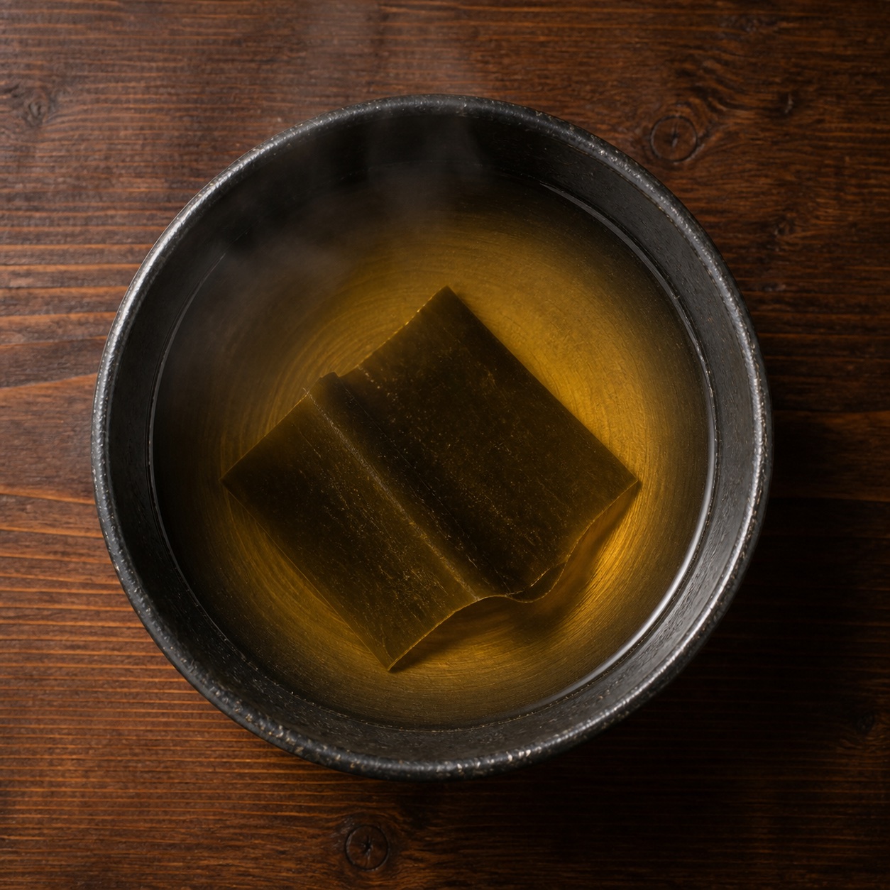 昆布清湯湯底示意圖